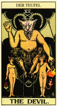 Tarot Tageskarte - Der Teufel