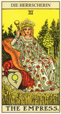 Tarot Tageskarte - Die Herrscherin